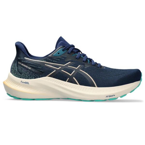 Asics Women's GT-2000 12 - Blue Expanse/Champagne
