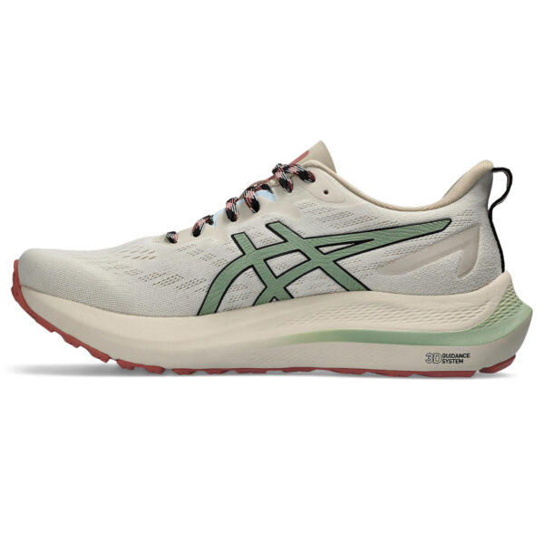 Asics Womens's GT-2000 12 TR - Nature Bathing/Rose Rouge - Image 2