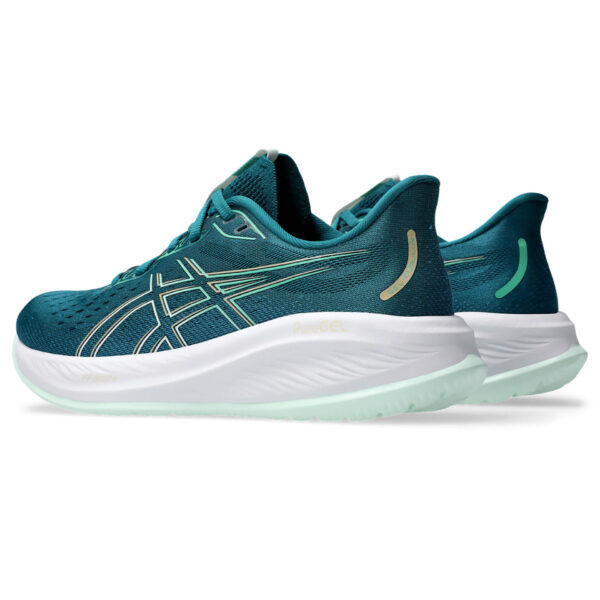 Asics Women's Gel-Cumulus 26 - Rich Teal/Pale Mint - Image 4