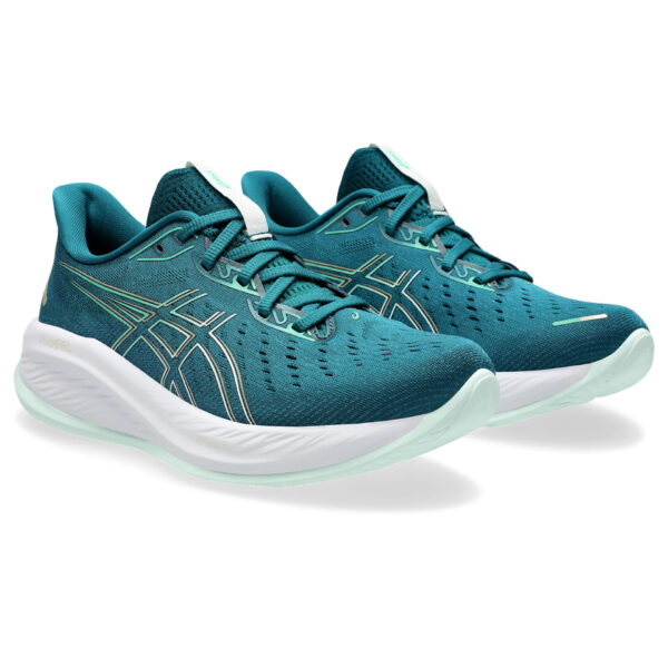Asics Women's Gel-Cumulus 26 - Rich Teal/Pale Mint - Image 3