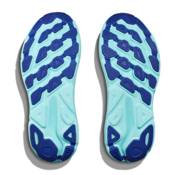 Hoka Men's Clifton 9 - Cerise/Cloudless - Image 7