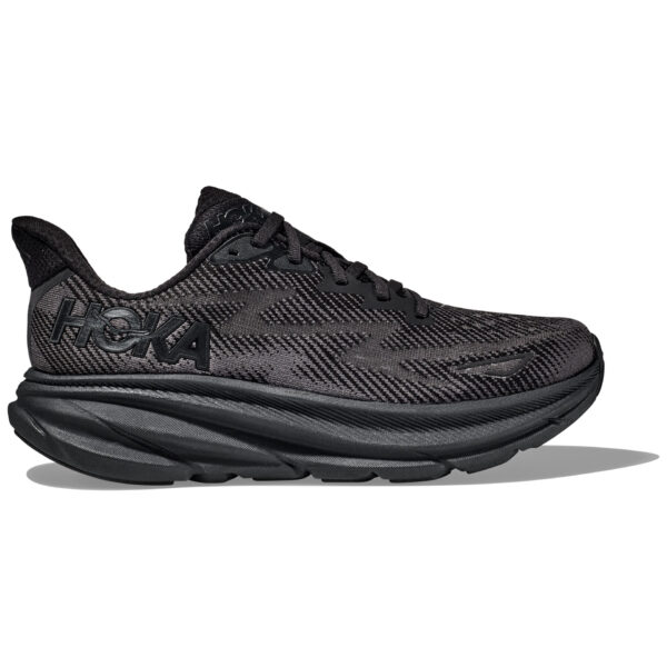 Hoka Women's Clifton 9 - Black/Black