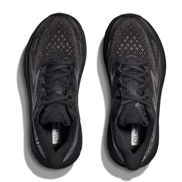 Hoka Women's Clifton 9 - Black/Black - Image 6