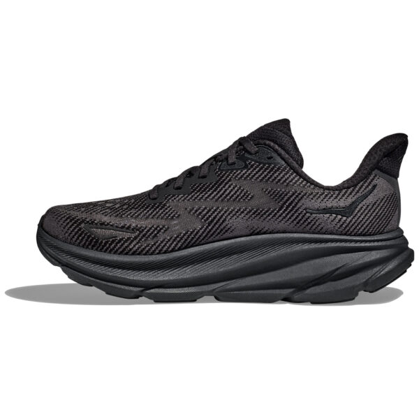 Hoka Women's Clifton 9 - Black/Black - Image 2