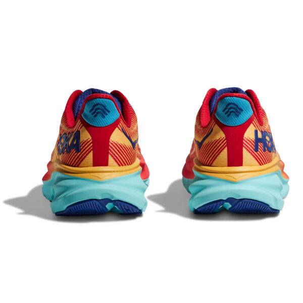 Hoka Women's Clifton 9 - Cerise/Cloudless - Image 8