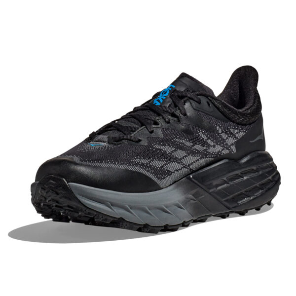 Hoka Men's Speedgoat 5 GTX - Black/Black - Image 4