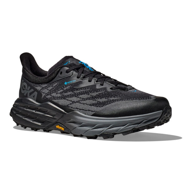 Hoka Men's Speedgoat 5 GTX - Black/Black - Image 3