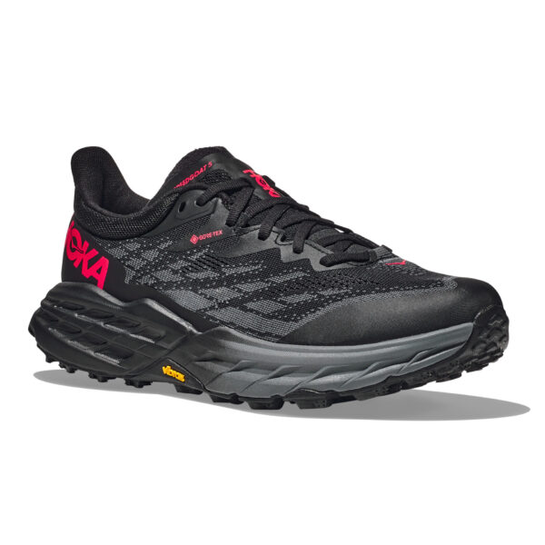 Hoka Women's Speedgoat 5 GTX - Black/Black - Image 3