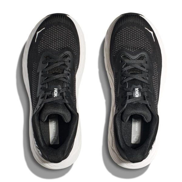 Hoka Women's Arahi 7 Wide - Black/White - Image 6