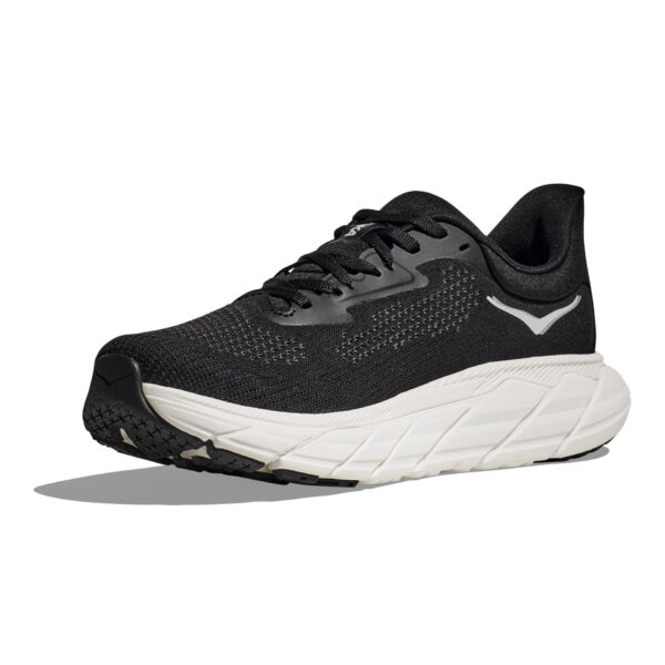Hoka Women's Arahi 7 Wide - Black/White - Image 4