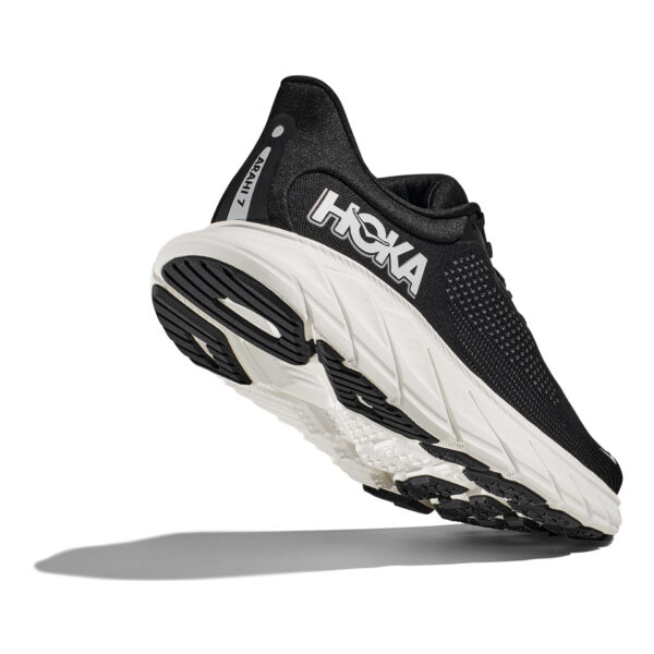 Hoka Women's Arahi 7 Wide - Black/White - Image 5