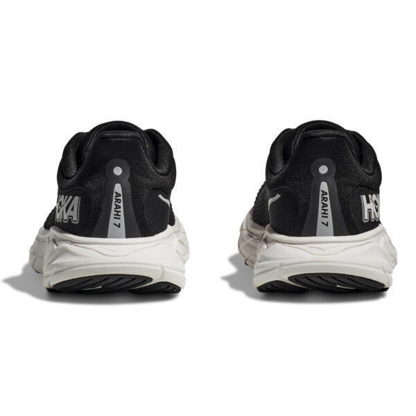 Hoka Women's Arahi 7 Wide - Black/White - Image 8