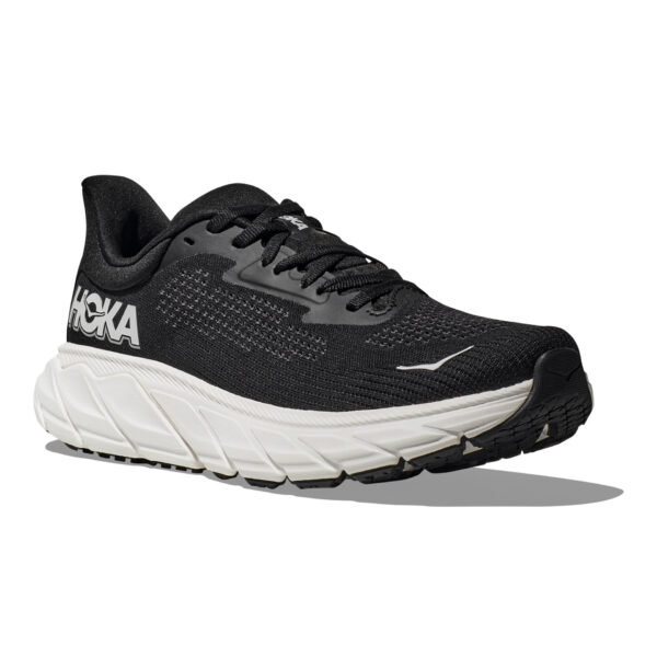 Hoka Women's Arahi 7 Wide - Black/White - Image 3