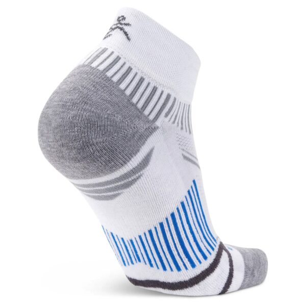 Balega Enduro Quarter - White/Grey/Blue - Image 5