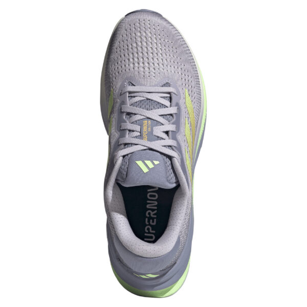 Adidas Women's Supernova Solution - Silver Dawn/Spark/Green Spark - Image 5
