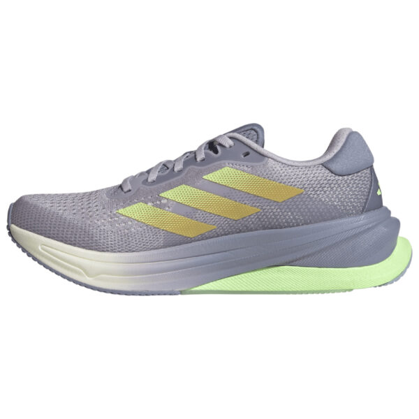Adidas Women's Supernova Solution - Silver Dawn/Spark/Green Spark - Image 2
