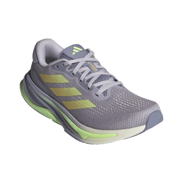 Adidas Women's Supernova Solution - Silver Dawn/Spark/Green Spark - Image 3