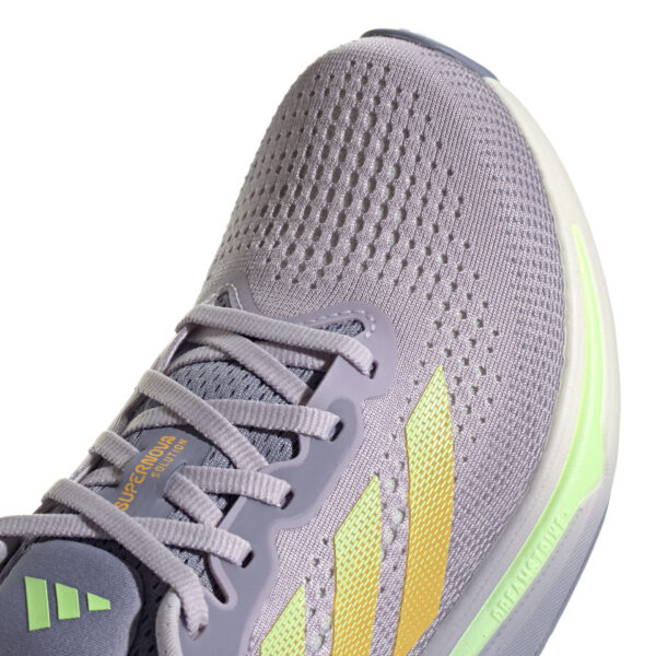 Adidas Women's Supernova Solution - Silver Dawn/Spark/Green Spark - Image 7