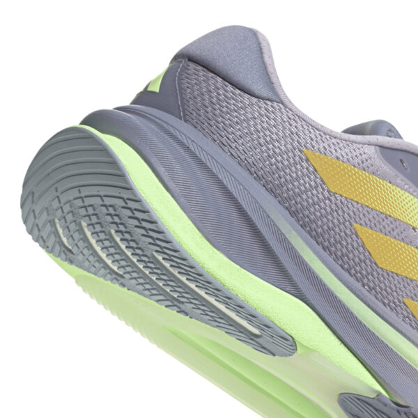 Adidas Women's Supernova Solution - Silver Dawn/Spark/Green Spark - Image 8