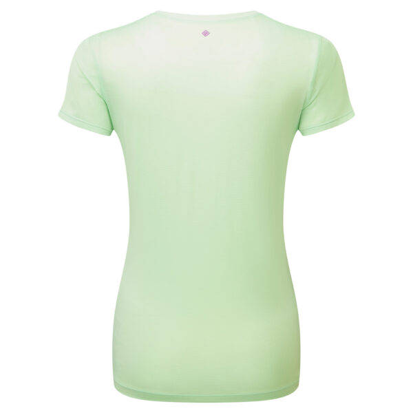 Ronhill Women's Tech S/S Tee - Honeydew/Fuchsia - Image 2