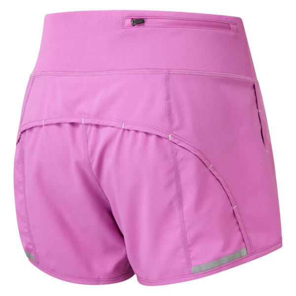 Ronhill Women's Tech 4.5in Short - Fuchsia/Honeydew - Image 2