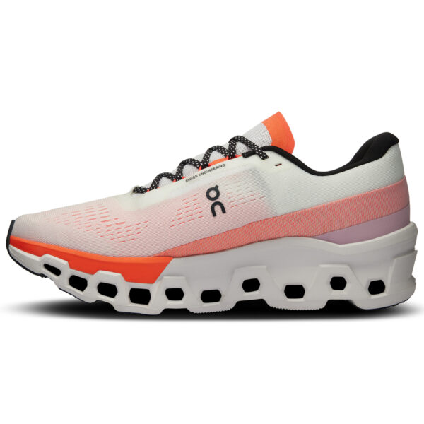 On Men's Cloudmonster 2 - Undyed/Flame - Image 2