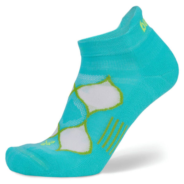 Balega Women's Enduro No Show - Turquoise/Lime Punch