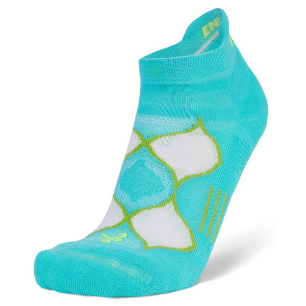 Balega Women's Enduro No Show - Turquoise/Lime Punch - Image 2