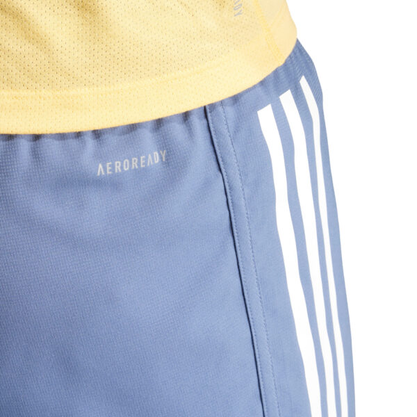 Adidas Men's Own the Run 3-Stripe 2in1 Short - Preloved Ink - Image 5
