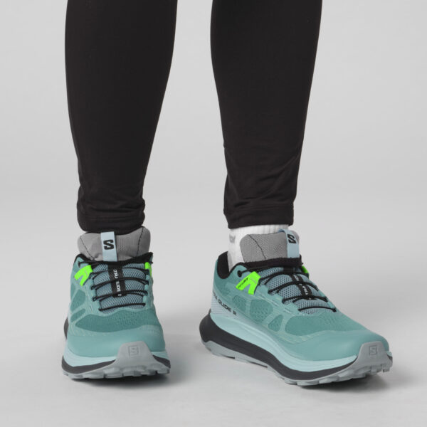 Salomon Women's Ultra Glide 2 - Dusty Turquoise/Crystal Blue/Green Ash - Image 2