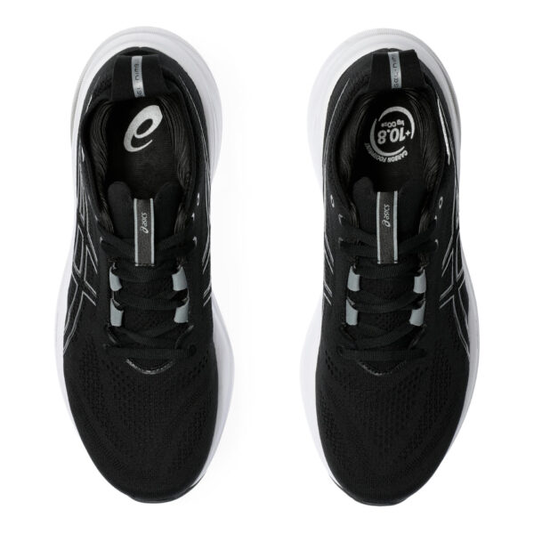 Asics Men's Gel-Nimbus 26 - Black/Graphite Grey - Image 5