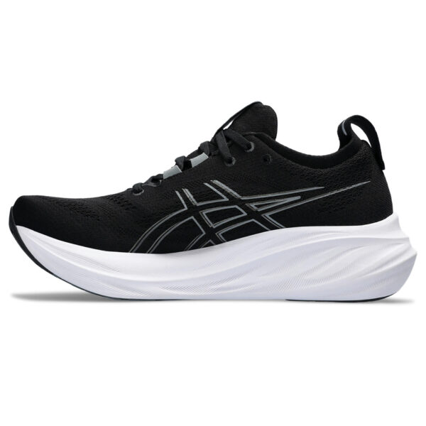 Asics Men's Gel-Nimbus 26 - Black/Graphite Grey - Image 2