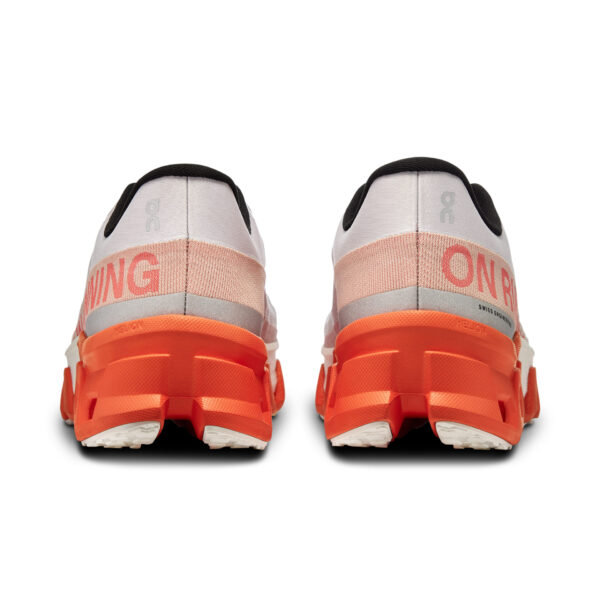 On Men's Cloudmonster Hyper - Mauve/Flame - Image 6