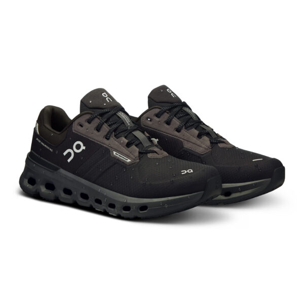On Women's Cloudrunner 2 Waterproof - Magnet/Black - Image 3