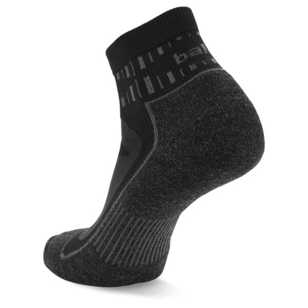Balega Blister Resist Quarter - Grey/Black - Image 2