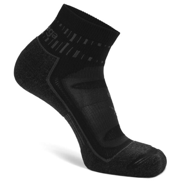 Balega Blister Resist Quarter - Grey/Black - Image 4
