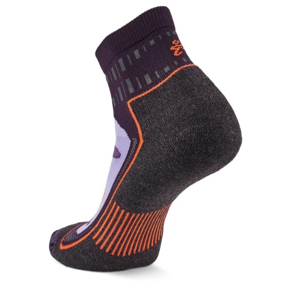 Balega Blister Resist Quarter - Midnight Plum - Image 5
