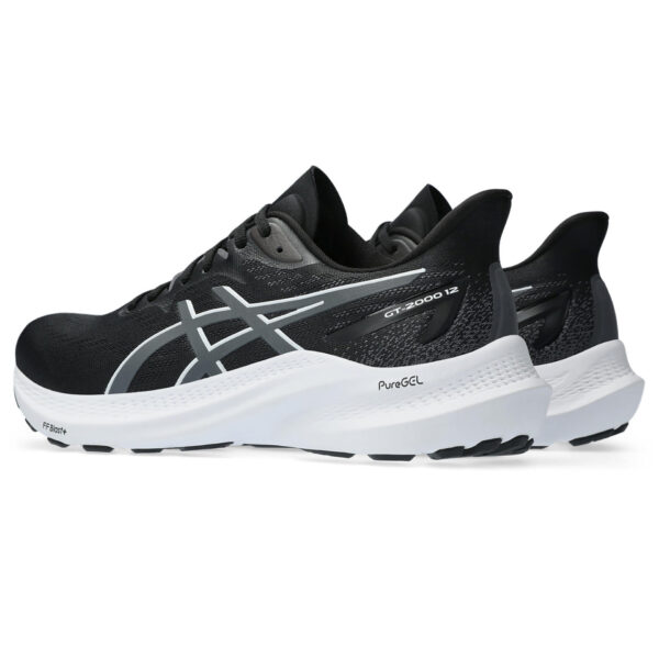 Asics Men's GT-2000 12 - Black/Carrier Grey - Image 4