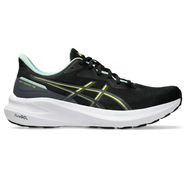 Asics Men's GT-1000 13 - Black/Safety Yellow