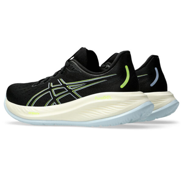 Asics Women's Gel-Cumulus 26 - Black/Safety Yellow - Image 4