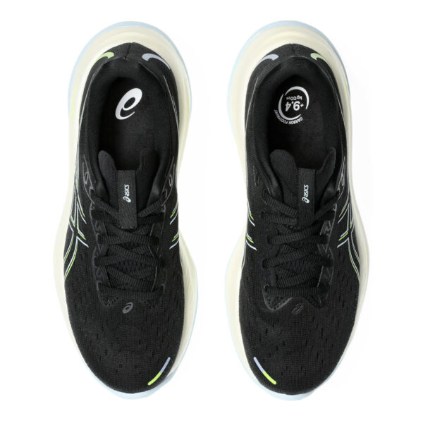 Asics Women's Gel-Cumulus 26 - Black/Safety Yellow - Image 6