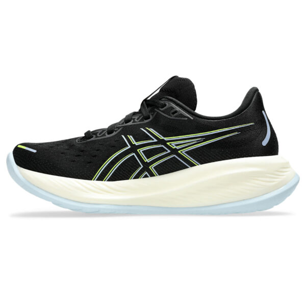 Asics Women's Gel-Cumulus 26 - Black/Safety Yellow - Image 2