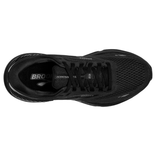 Brooks Men's Adrenaline GTS 23 Wide - Black/Black/Ebony - Image 6