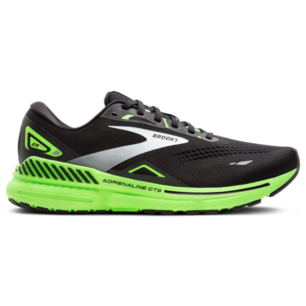 Brooks Men's Adrenaline GTS 23 - Black/Green/White