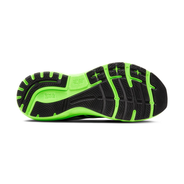 Brooks Men's Adrenaline GTS 23 - Black/Green/White - Image 5