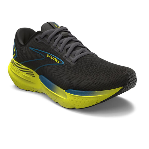 Brooks Men's Glycerin GTS 21 - Black/Blue/Nightlife - Image 2