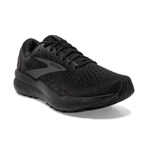 Brooks Women's Ghost 16 Wide - Black/Black/Ebony - Image 3
