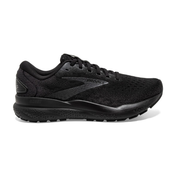 Brooks Women's Ghost 16 Wide - Black/Black/Ebony