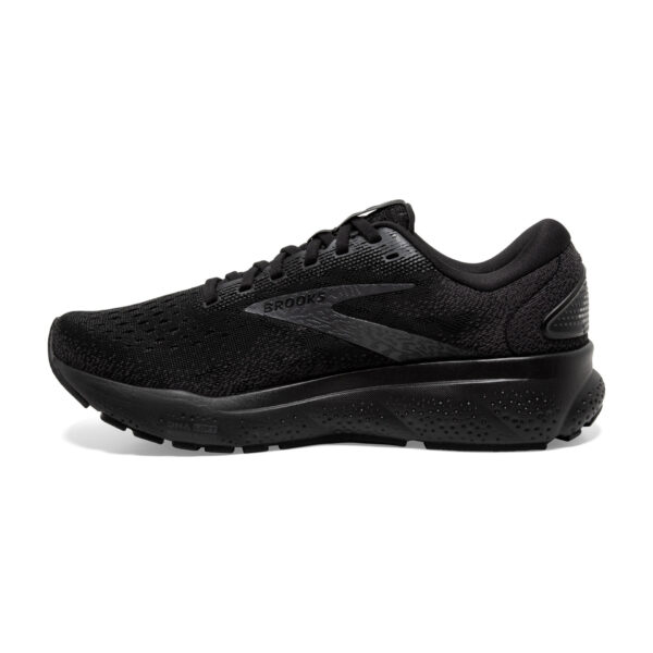 Brooks Women's Ghost 16 Wide - Black/Black/Ebony - Image 2