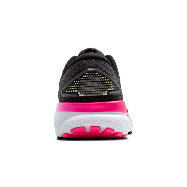 Brooks Women's Ghost 16 - Black/Pink/Yellow - Image 5